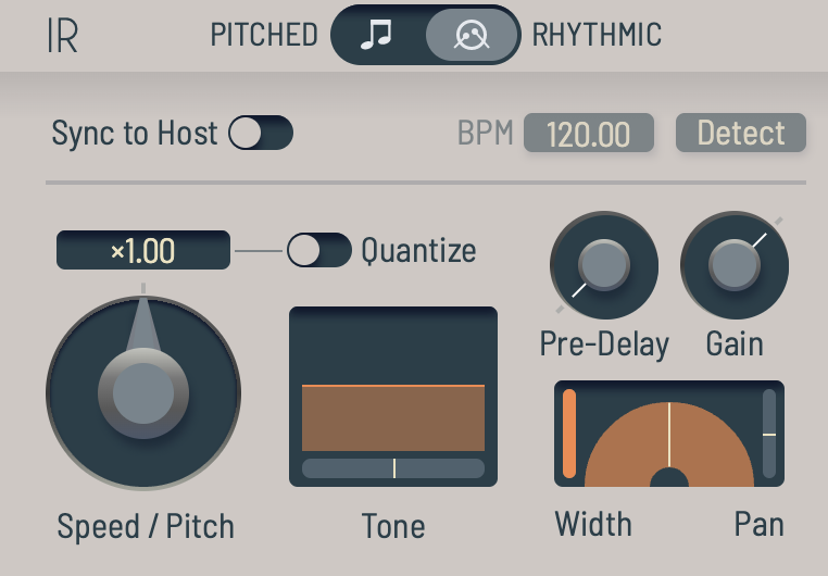 Rhythmic IR mode