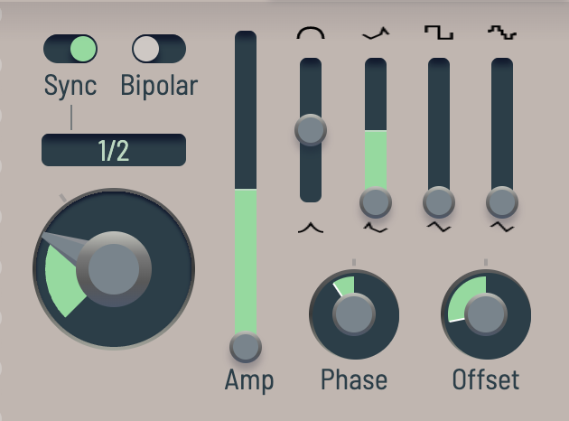 LFO modulator